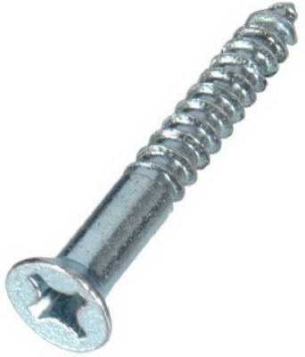 8 X 2 1/4 PH FLAT W/S  ZINC